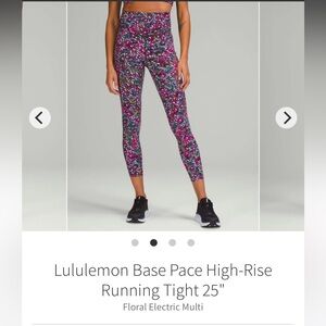 Lululemon Base Pace High-Rise Running Tight 25" Size 14